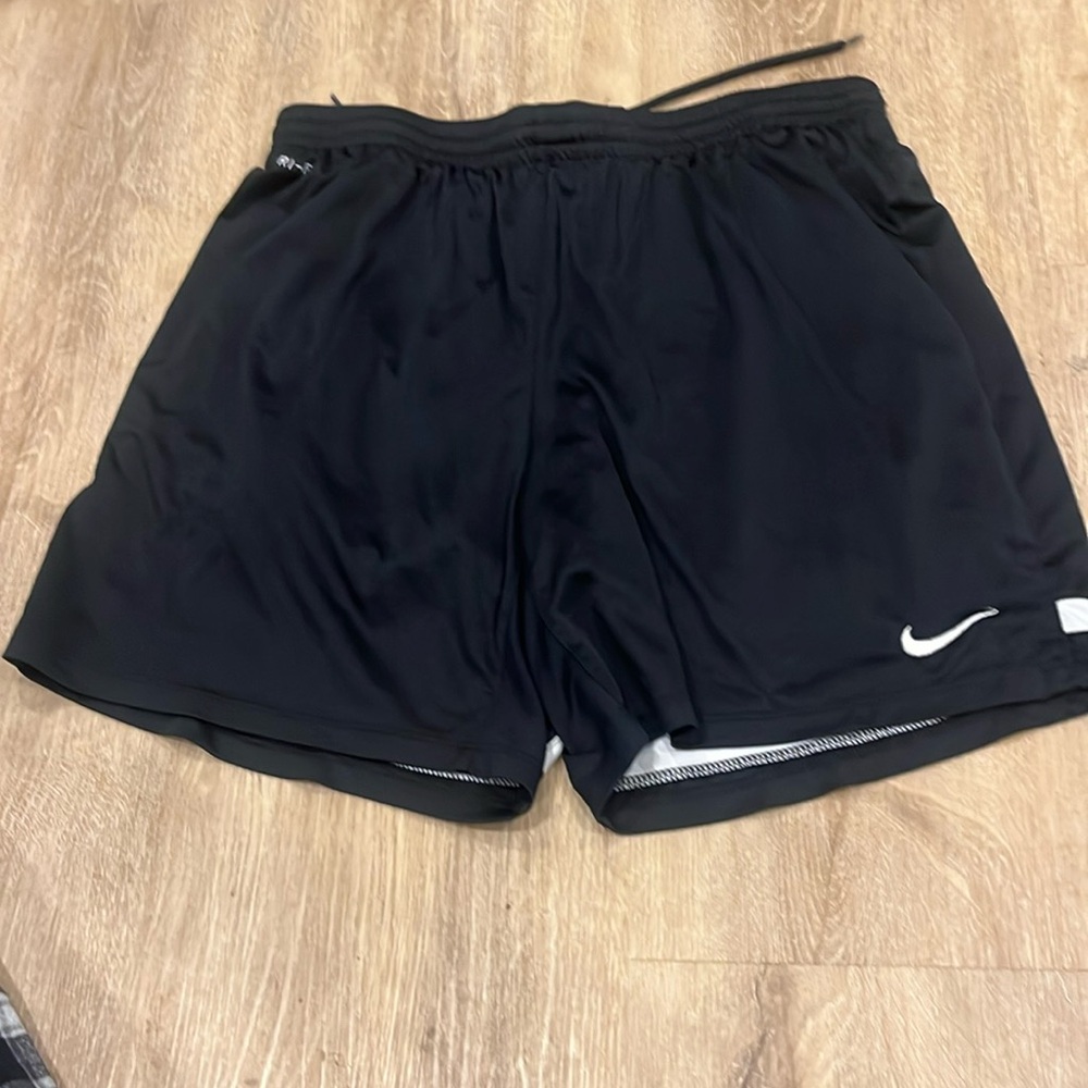 Nike Dri-Fit Shorts - Black with white stripe - Size Medium Men’s